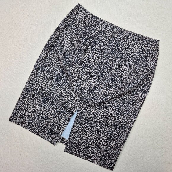 Star City Clothing Co Leopard Print Pencil Skirt Mini Skirt Sz 13 31/23 VINTAGE! - Picture 2 of 6